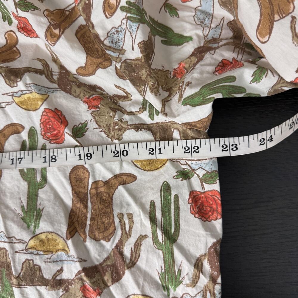 Show Me Your Mumu Top Womens Large Rodeo Escape Early Riser Cowboy Western Shirt - Picture 8 of 10